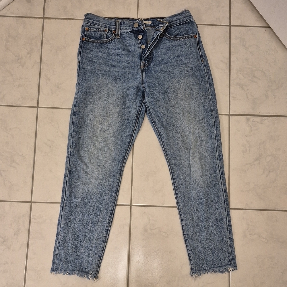 Levi's Wedgie Blue Denim Jeans